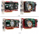 Die vier <strong>N9800GT-T2D512-OC</strong>-Versionen(Bild:tcmagazine.com)