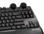 <strong>Microsoft Sidewinder X6 Keyboard</strong>: Hier sieht man im Detail die beiden Drehregler für Beleuchtung und Lautstärke.