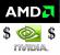 Jeweils 850.000 US-Dollar müssen von AMD und Nvidia gezahlt werden.