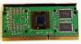 Intel Pentium III: Die eigentliche CPU sitzt gemeinsam mit dem L2-Cache auf einer Platine (hier ohne Gehäuse).
