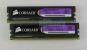 DDR2-1066: Corsair TWIN2X4096-8500C5