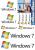 Windows 7 - PC Games Hardware Premium 09/09: Aufkleber (Windows-7-Motive)
