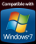 So sieht das Windows 7 Kompatibilitäts-Logo aus