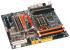 DFI HB P45-ION-T2A2: Die Hybrid-Platine kombiniert den P45-Chipsatz von Intel mit einem Nvidia Ion-Chipsatz und einer Atom-CPU. Entweder man nutzt das Atom-System oder regulär einen Core 2