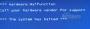 Bluescreen beim MSI P55-GD65 aus Test-PC 5. Nach einem Neustart lief das System problemlos weiter.