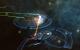 Star Trek Online: Grafik-Top - Sehenswerte Schildeffekte zeigen an, wo wir den Feind getroffen haben - sehr schön!