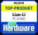 Das Lian-Li PC-X1000 erhielt in Ausgabe 05/2010 einen -PCGH-Top-Produkt-Award.