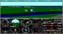 1988: Microsoft Flight Simulator (v3.0) - Für damalige Verhältnisse in 640 x 350 extrem hübsch. Normal waren 320 x 240 Pixel.
