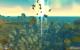 WoW Cataclysm Beta: In Westfall wüten ab Cataclysm magische Wirbelwinde, hier mit einem tiefen Krater.