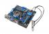 Asus P8H67-M Evo: Anders als das zuvor gezeigte ATX-Modell, bietet dieses Micro-ATX-Board HDMI, DVI, D-Sub und sogar einen Displayport um die Grafikeinheit in Sandy-Bridge-CPUs zu nutzen.