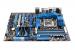 Asus P8P67 Deluxe: Hier erkennt man gut die vier SATA-3Gb/s-Ports (hellblau) und die vier SATA-6Gb/s-Anschlüsse (grau sowie dunkelblau).