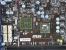 Zacate-APU E-350 (rechts) und Hudson-Mainboard-Chip auf dem MSI E350IA E45