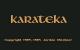 Karateka 1986 Startbildschirm