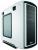 Corsair Special Edition White Graphite Series 600T Case - Front-Ansicht mit Fenster 