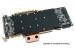 Alphacool Nexxxos NVXP Backplate 580/570. Eine Backplate verschönert die Rückseite der Karte und verhindert Durchbiegen.