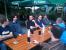 PCGH-Stammtisch: Redakteure, Layouter, Praktikanten und sogar Ex-Praktikanten im Biergarten ... ob gerade über die neue Catalyst-Version diskutiert wird? 