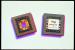 Pentium MMX: Wie der Name impliziert, ist der "P55C"-Chip der erste, welcher mit der MMX-Befehlssatzerweiterung ausgestattet ist (im Bild: das Modell mit 233 MHz)