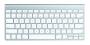 Apple Wireless Keyboard - diese Tastatur sieht nicht nur unverschähmt gut aus, man kann auch gut auf ihr schreiben. 