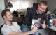 Nicht jeder Mitarbeiter kann solch eine Begeisterung für ein Spiel aufbringen. Neben Space Marine kümmerten sich Raff und Marc liebevoll um den Geheimtipp Hard Reset und das "böse" Dead Island.