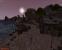 Gothic 2 (2002) + Die Nacht des Raben (2003): Mondaufgang am Steg.