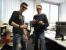 So eine Auswahl an schmucken Sehhilfen gibt es zwar nicht bei Fielmann, aber bei Marco und unserem Prakti Fabian - wenn ein Test von 3D-Brillen samt passenden Bildschirmen angesagt ist. Beide machen sich auch sehr gut als Model: Ob da eine fachfremde Karriere folgt?