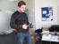 Fotografie-Fan Thilo hat sich schon wieder ein schönes neues Spielzeug gegönnt. Diesmal hält er stolz eine Panoramakamera vor die Linse. Wäre die Technik nicht noch analog, könnte wir Ihnen hier ein ganz besonderes Bild präsentieren. 