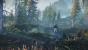Riding horseback Geralt can admire the beautiful vistas of the morning sun shining down on the island of Ard Skellig.