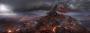 A demonic tree among conflagration