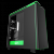 Special Edition des NZXT H440 in der Sonderfarbe Schwarz/Grün. Erhältlich bei www.microcenter.com