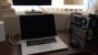 Eine über Thunderbolt 2 an ein Macbook angeschlossene Geforce GTX 780 Ti in einem externen Gehäuse samt Netzteil.