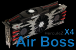 Inno3D GeForce GTX 980 iChill Air Boss HerculeZ x4