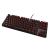 OZONE STRIKE Battle Tastatur MX Red - Schwarz (1)