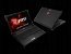 Den Einstieg in die Gaming-Serie bieten die GP70 (17,3") und GP60 Leopard-Notebooks (15,6"), wobei der Begriff "Einstieg" bei MSI recht hoch definiert ist: Die GP-Modelle bieten immer noch eine schnelle GeForce-GTX-950M-Grafik, bei begrenzten Budget auch eine GeForce 940M. Mit Core-i7- oder Core-i5-Prozessor, reflexionsarmen Full-HD-Display, SteelSeries Gaming-Tastatur (ohne Beleuchtung) und dem leichten und schicken Gehäuse wissen die GP-Modelle gut zu gefallen. Besonders beliebt ist die GP-Serie auch dadurch, dass das Gehäuse leicht zu öffnen ist und die Möglichkeit bietet, eine zusätzliche mSATA-SSD nachzurüsten.