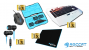 4x Roccat Nyth - 1x ROCCAT Taito Control - 1x ROCCAT Isku FX White - 1x ROCCAT Aluma
