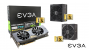 1x EVGA GeForce GTX 980 TI FTW - 1x EVGA SuperNOVA 850 P2 Platin PSU - 1x EVGA SuperNOVA 550G2