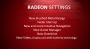Radeon Settings: Übersicht