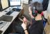 Erzürnt über die Arbeitsbedingungen, unter denen Daniel sein Tagewerk bislang verrichten musste, unternahm er vergangene Woche etwas dagegen: Die langen Jahre, in denen er Musik auf dem klanglich minderwertigen Arbeitsrechner hören musste, sind vorbei, seit er diese USB-Soundkarte von Creative Labs angeschlossen hat. So kommt man wieder voll motiviert zur Arbeit.
