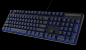 Die Steelseries Apex M500 ist eine mechnische Spiele-Tastatur im schlichten Design. (7)