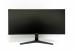 LG 34UC79G-B: Vorderansicht. Die mattiert beschichtete Paneloberfläche spiegelt nur leicht.