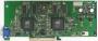 Voodoo 5 @ 128 MiB: Vorderseite. Der Platine fehlen Leitungen, um die doppeltkapazitiven SDR-SDRAM-Chips anzubinden, daher wurden diese manuell mittels Draht verlegt.