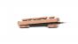 Azio Retro Classic: Mechanische Tastatur im Schreibmaschinenstil mit Leder oder Holz (8)