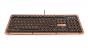 Azio Retro Classic: Mechanische Tastatur im Schreibmaschinenstil mit Leder oder Holz (9)