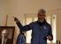 Raja Koduri mit Porträt von Robert Noyce