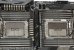 Optisch und mechanisch gleichen sich TRX4 und TR4 wie ein Ei dem anderen, bis zum "SP3"-Schriftzug (!) auf der Halterung. Nur an den Kühlkörpern kann man Gigabyte X399 Gaming 7 und MSI Creator TRX40 erkennen und die Generation zuordnen.