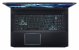 Predator Helios 300 PH317-53: Gut sichtbar die Platzierung des Touchpads