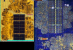 Links: Eine vollständige Zen+-SIMD-Einheit, rechts eine Hälfte des Zen-2-Gegenstücks. Die Ähnlichkeiten sind offensichtlich und erlauben eine eindeutige Zuordnung dieses Chip-Bereichs.