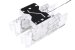 Alphacool Aurora GPX SLI Connector Dual X4 Plexi (7)
