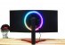 Der Leuchtring des LG ist hell und vielseitig.