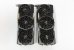 MSI-Trio im Duett: Gaming X (links) neben Gaming Z – Oberseite