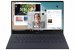 Samsung Galaxy Book S SM W767N Mercury Grey Front offen rgb